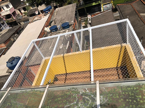 Redes de Proteção no Residencial Solar Ville - Goiânia Redes de Proteção no Residencial Solar Ville - Goiânia