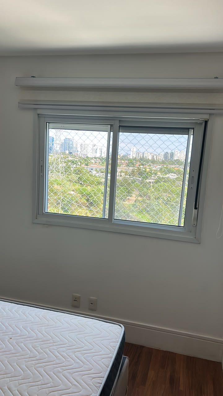 Rede de Proteção Instalada em Janela de Apartamento em Alphaville